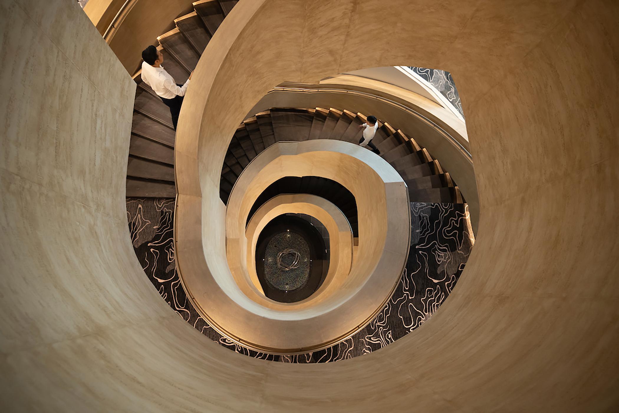 Dusit Thani Laguna Singapura Luaran gambar Spiral staircase