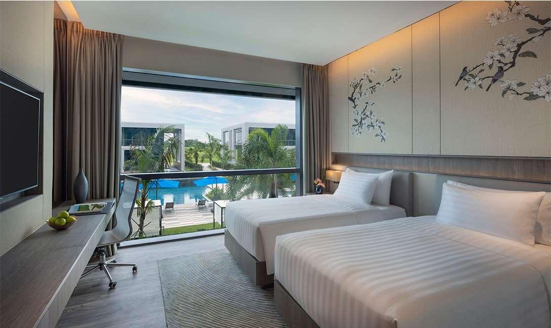 Dusit Thani Laguna Singapura Luaran gambar Deluxe Pool View