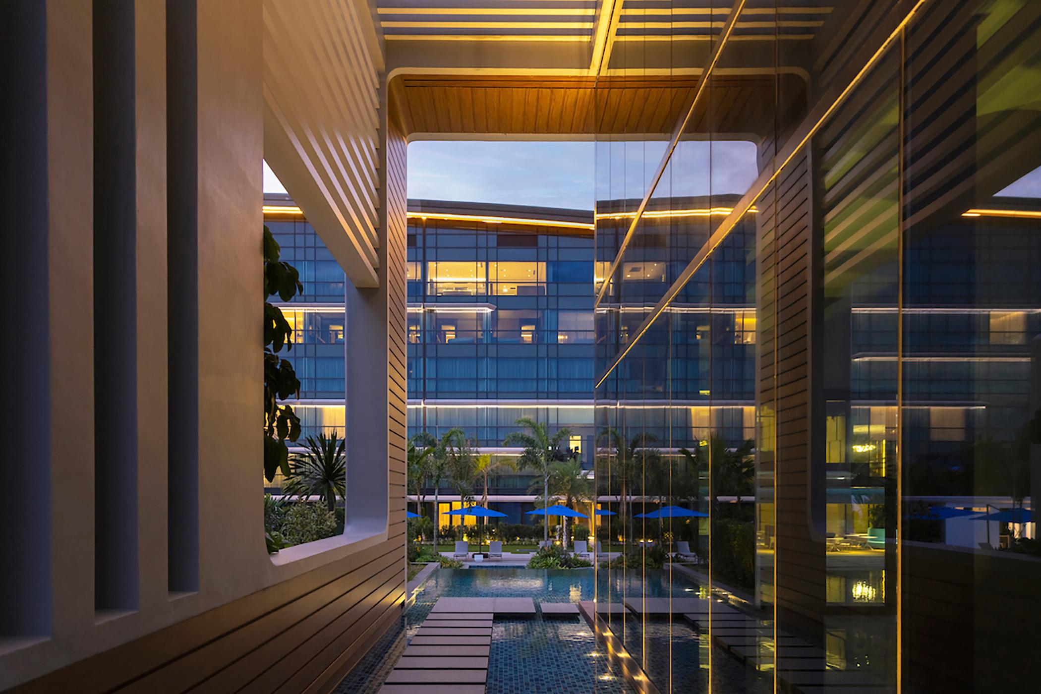 Dusit Thani Laguna Singapura Luaran gambar The interior of the building