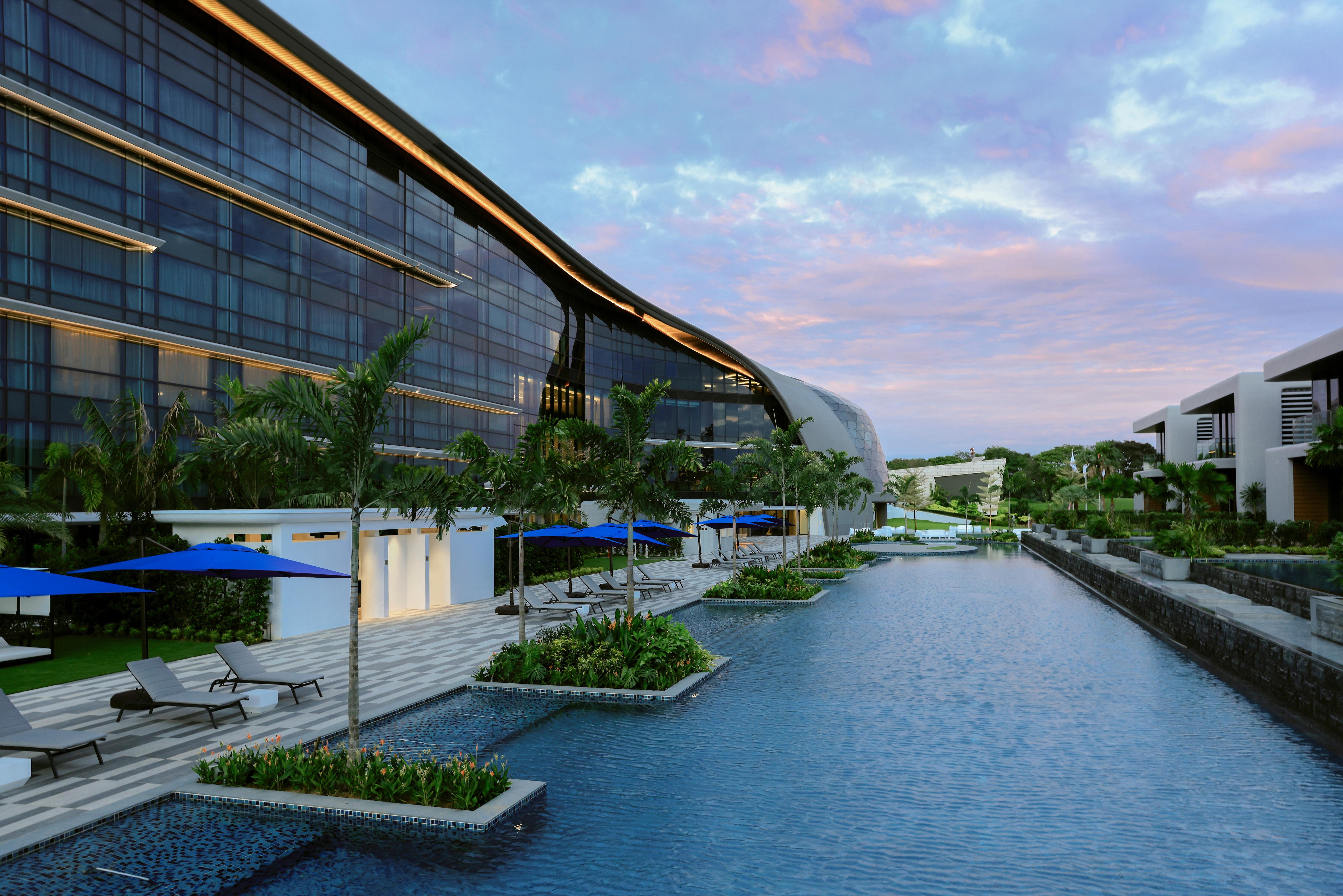 Dusit Thani Laguna Singapura Luaran gambar The River of Life
